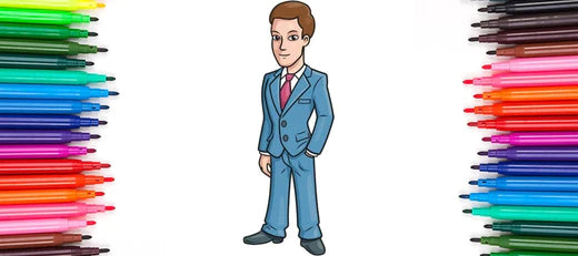 Come Disegnare un Uomo in Abito da Sera