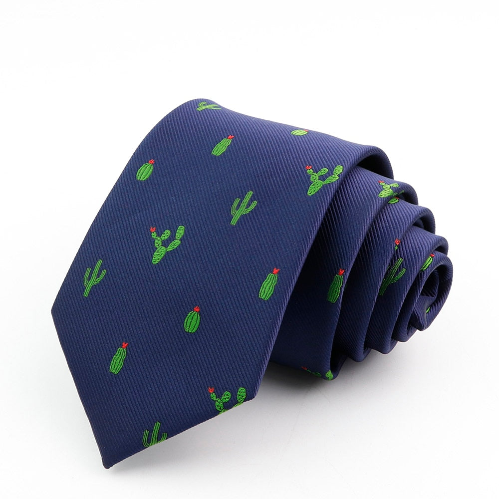 Cravatta con Cactus