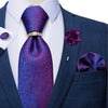 Cravatta Blu e Viola
