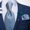 Cravatta Grigio Blu