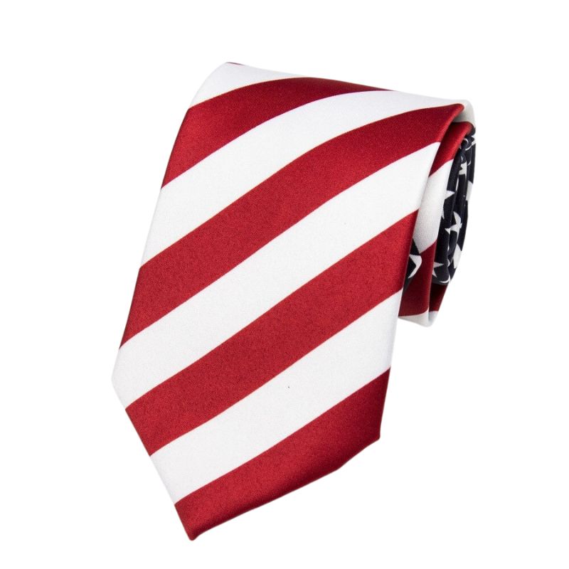 Cravatta con Bandiera Americana