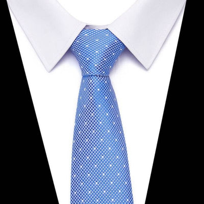 Cravatta in Seta Blu