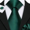 Cravatta in Seta Verde