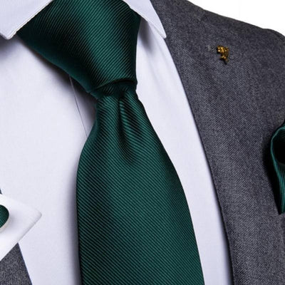 Cravatta Verde Scuro