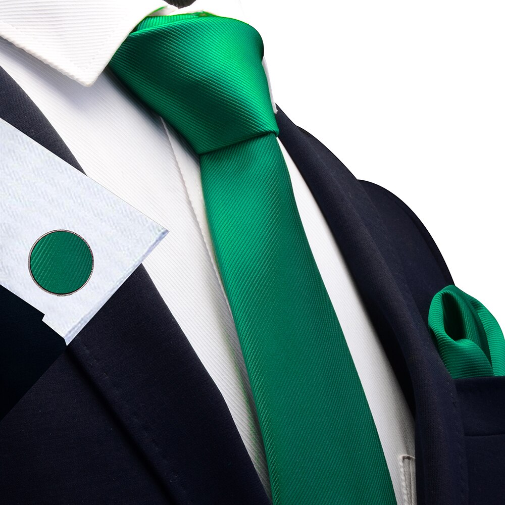 Cravatta Verde Blu