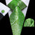 Cravatta Verde Chiaro con Motivo