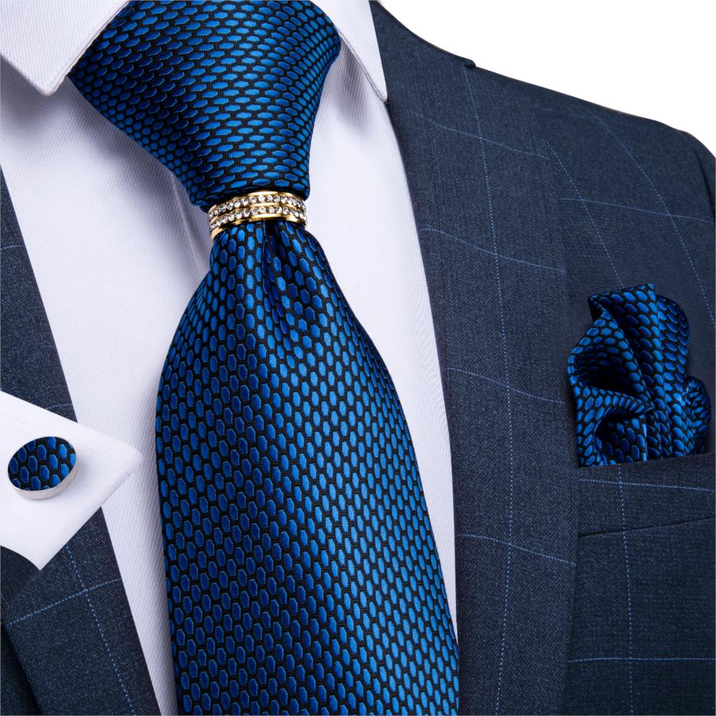 Cravatta Blu Reale per Uomo