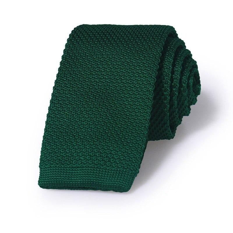 Cravatta in Maglia Verde
