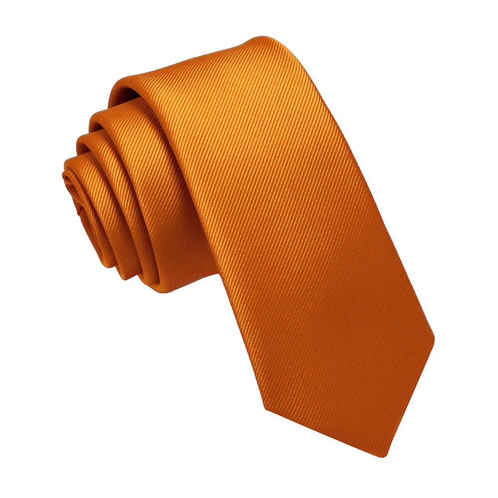 Cravatta Slim Arancione
