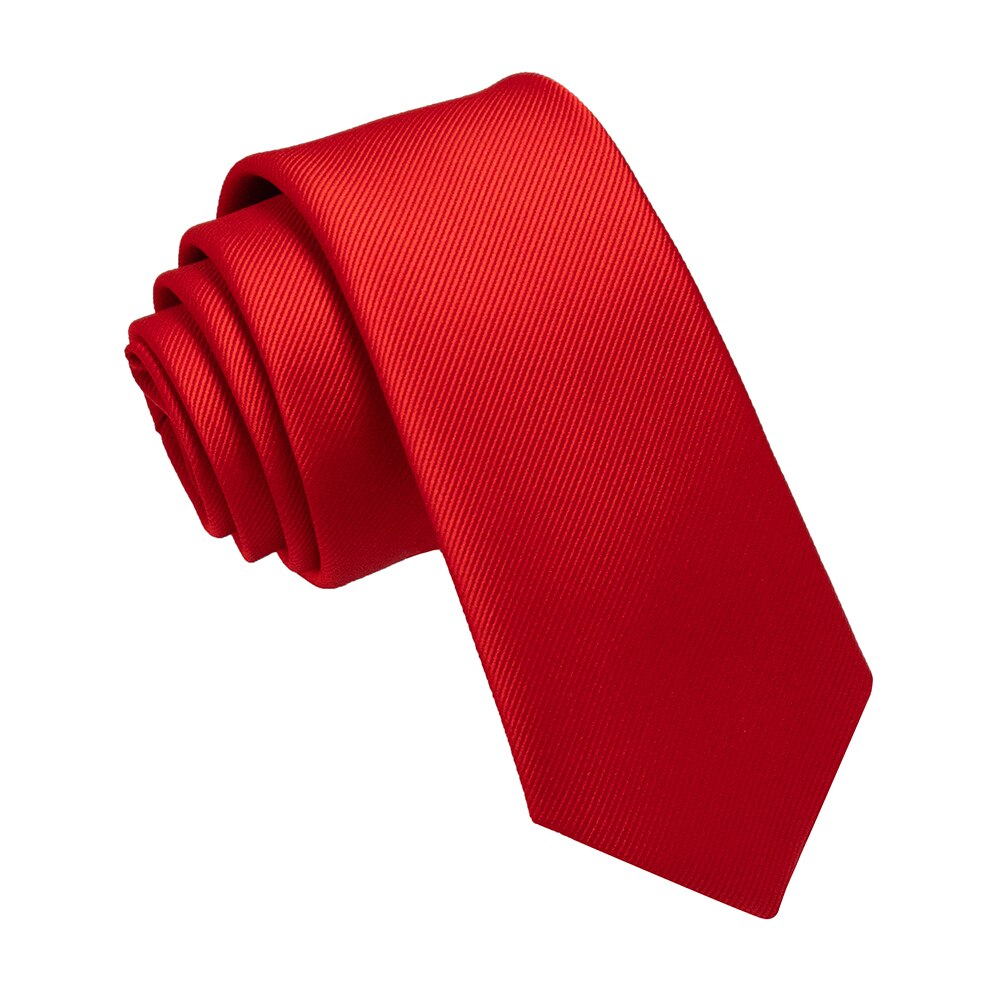 Cravatta Rossa Sottile