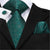Cravatta Verde con Motivo