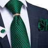 Cravatta Verde Smeraldo