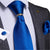 Cravatta Blu Elettrico