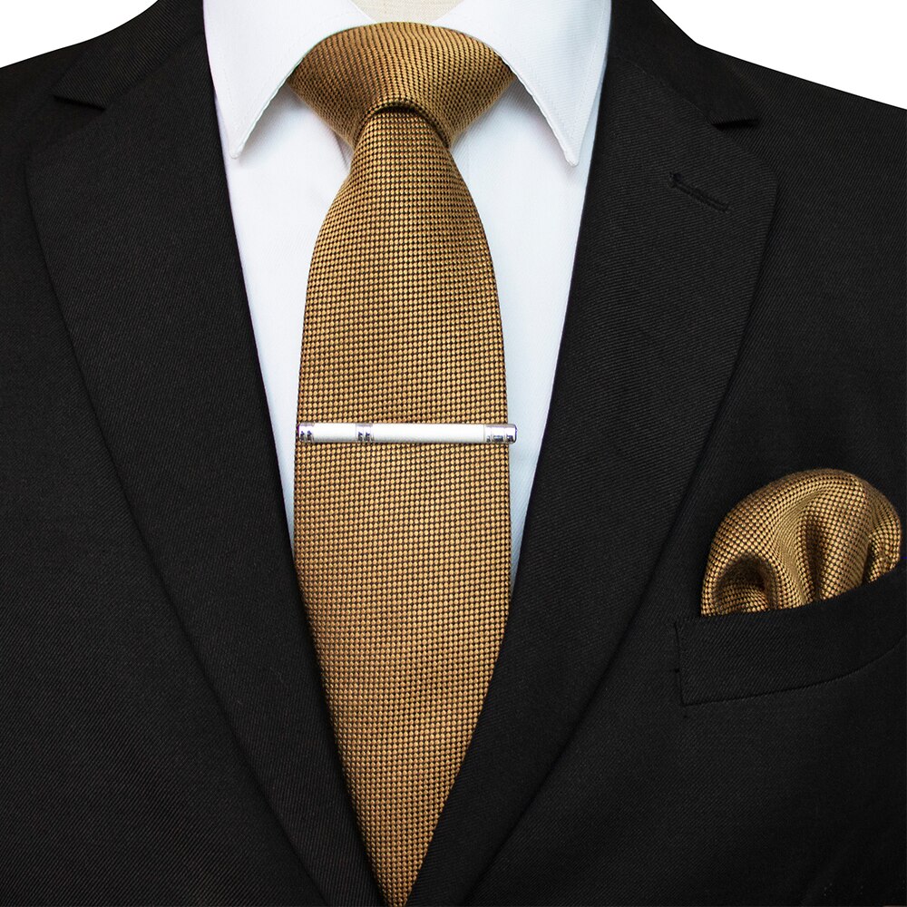 Cravatta in Lana Color Cammello