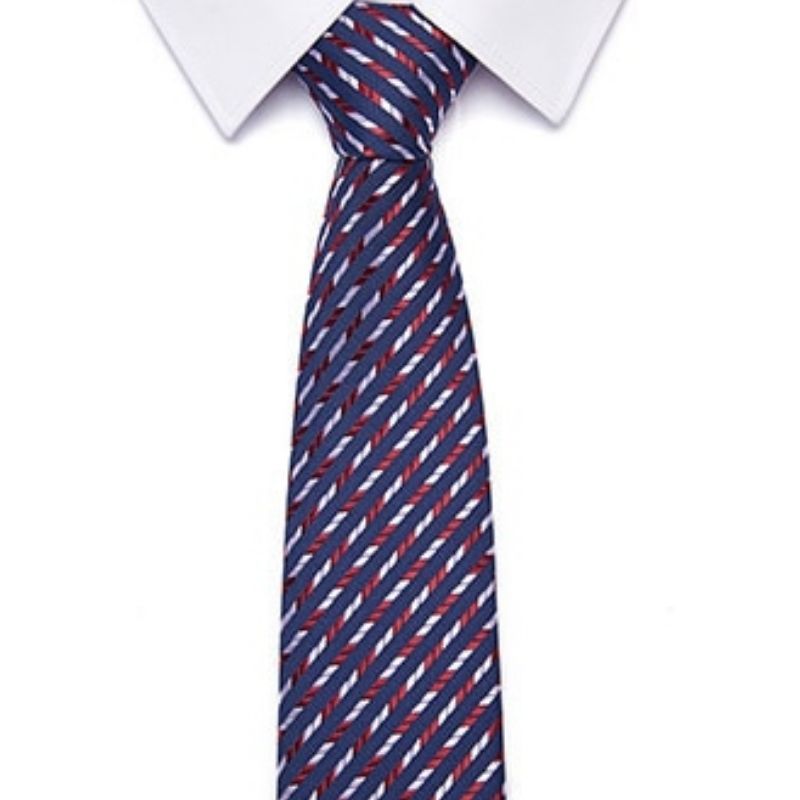 Cravatta Nera e Rossa