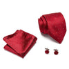 Cravatta Rossa a Pois Bianchi