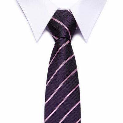 Cravatta di Seta Viola