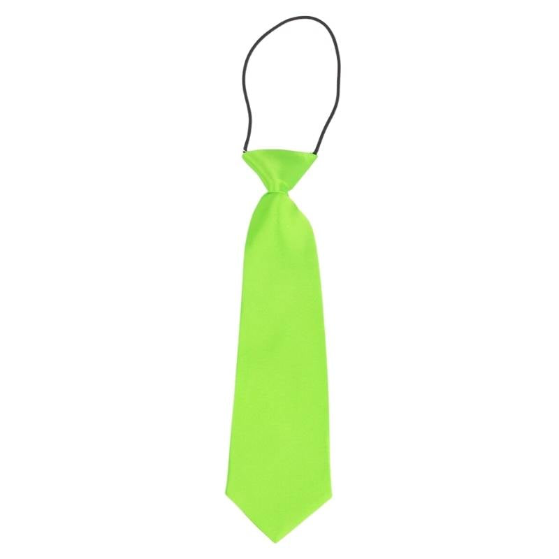 Cravatta per Bambini Verde Fluo