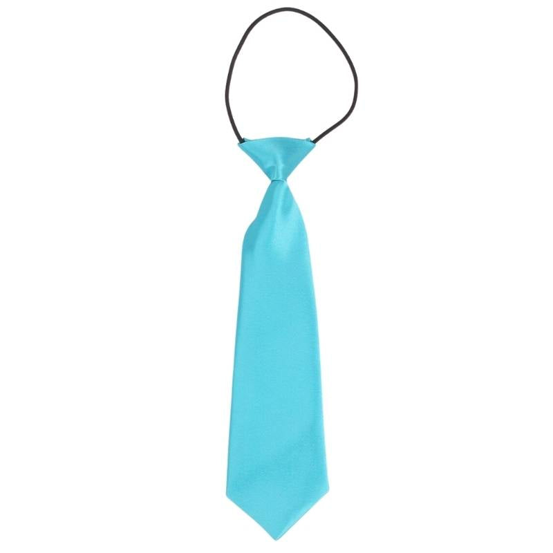 Cravatta Bambino blu Turchese