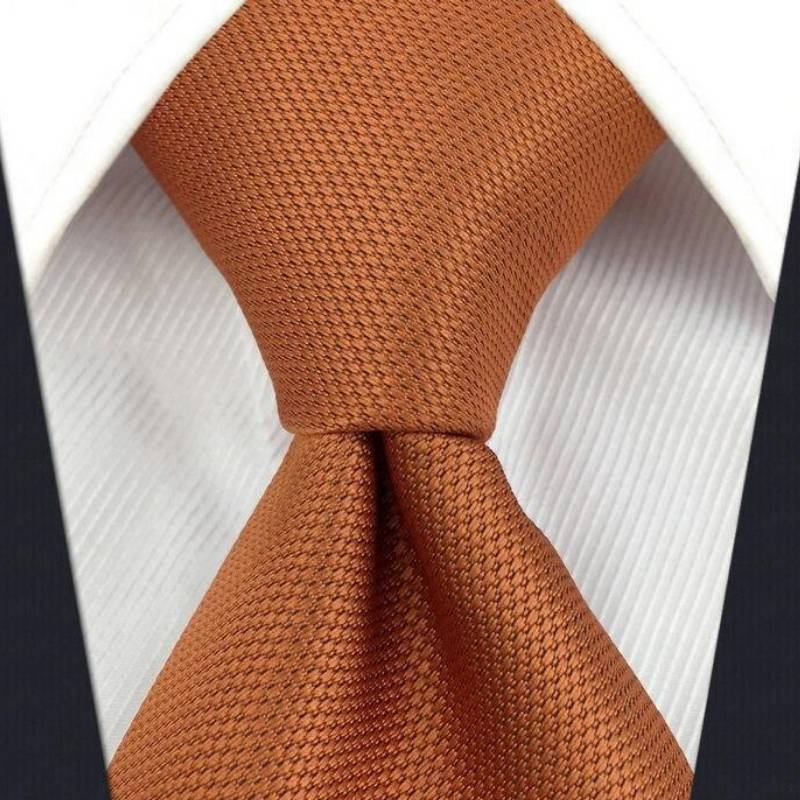 Cravatta Arancione da Uomo