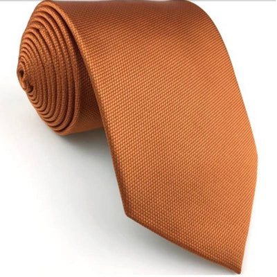 Cravatta Arancione da Uomo