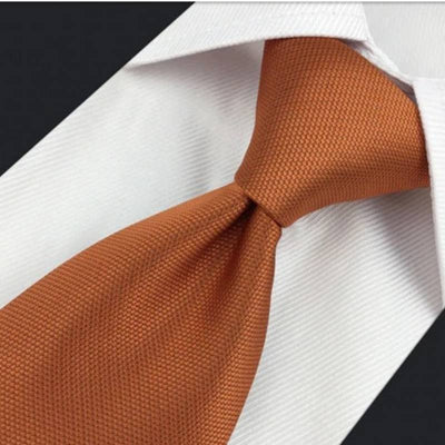 Cravatta Arancione da Uomo
